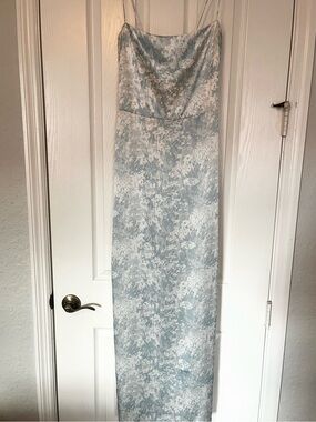 Reformation Frankie Silk Dress